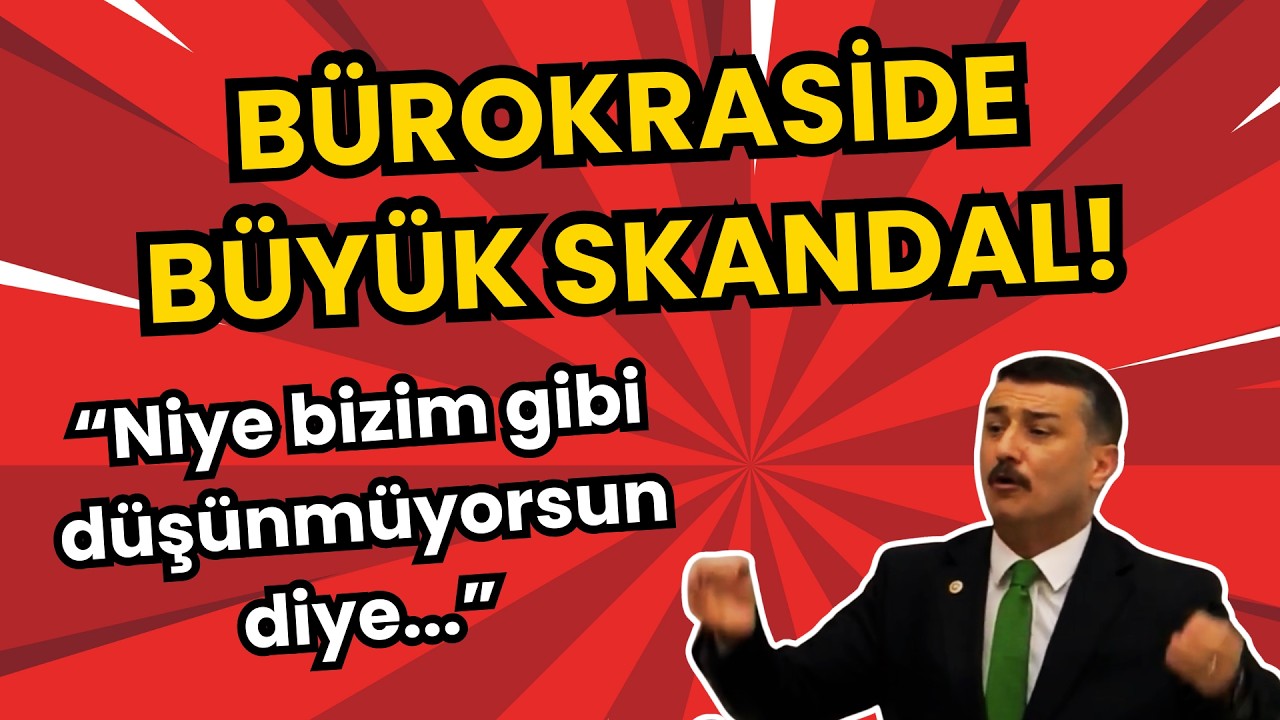 Bürokraside büyük skandal! “Niye bizim gibi düşünmüyorsun?” Meclis’te “bankamatik memuru” isyanı