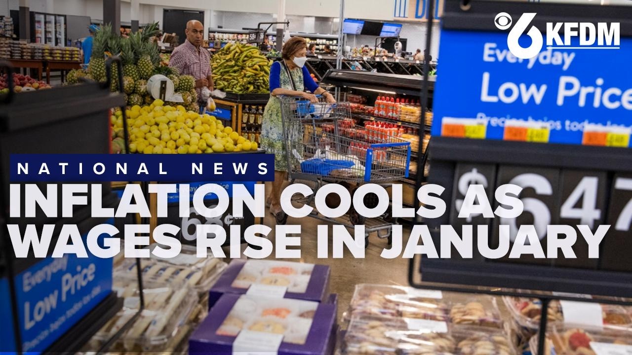 Inflation cools in January as wages rise, boosting Americans’ buying power