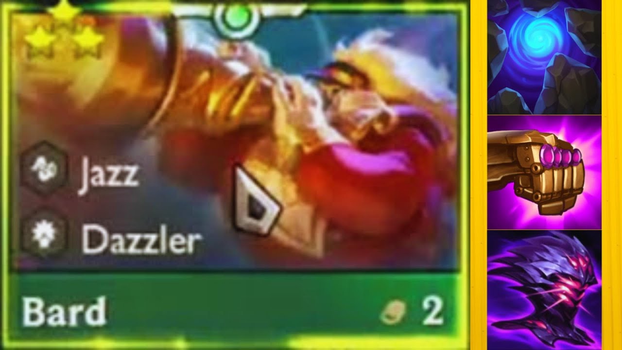 3 Star Bard⭐⭐⭐ ft. 4 Jazz | TFT Set 10