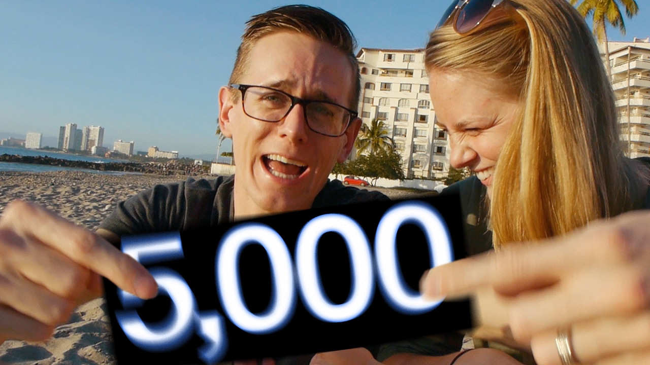 🎉 500,000 SUBSCRIBERS! You Did It #WayFam! - Travel Mexico couple vlog #287