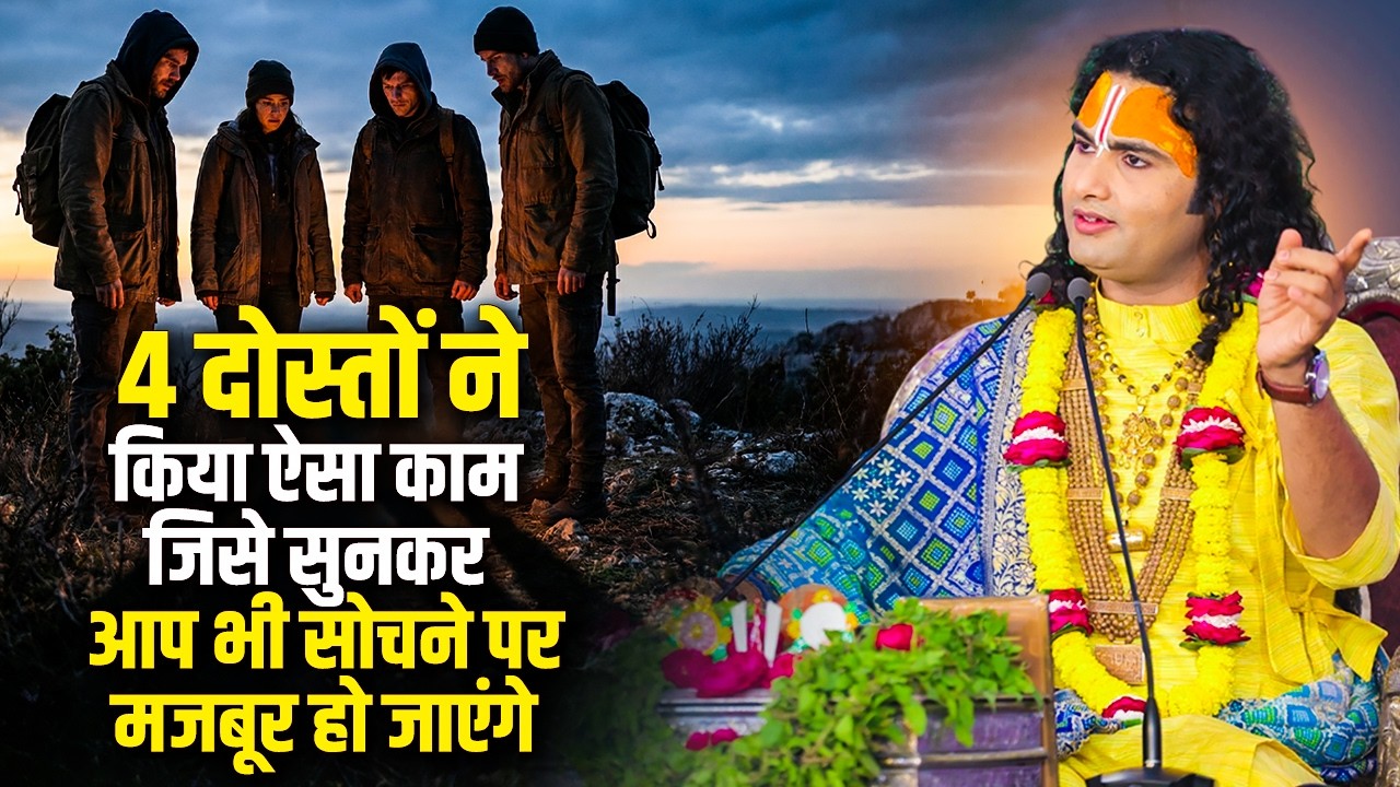 4 दोस्तों ने किया ऐसा काम…जिसे सुनकर आप भी सोचने पर मजबूर हो जाएंगे ? Aniruddhacharya Ji  Maharaj