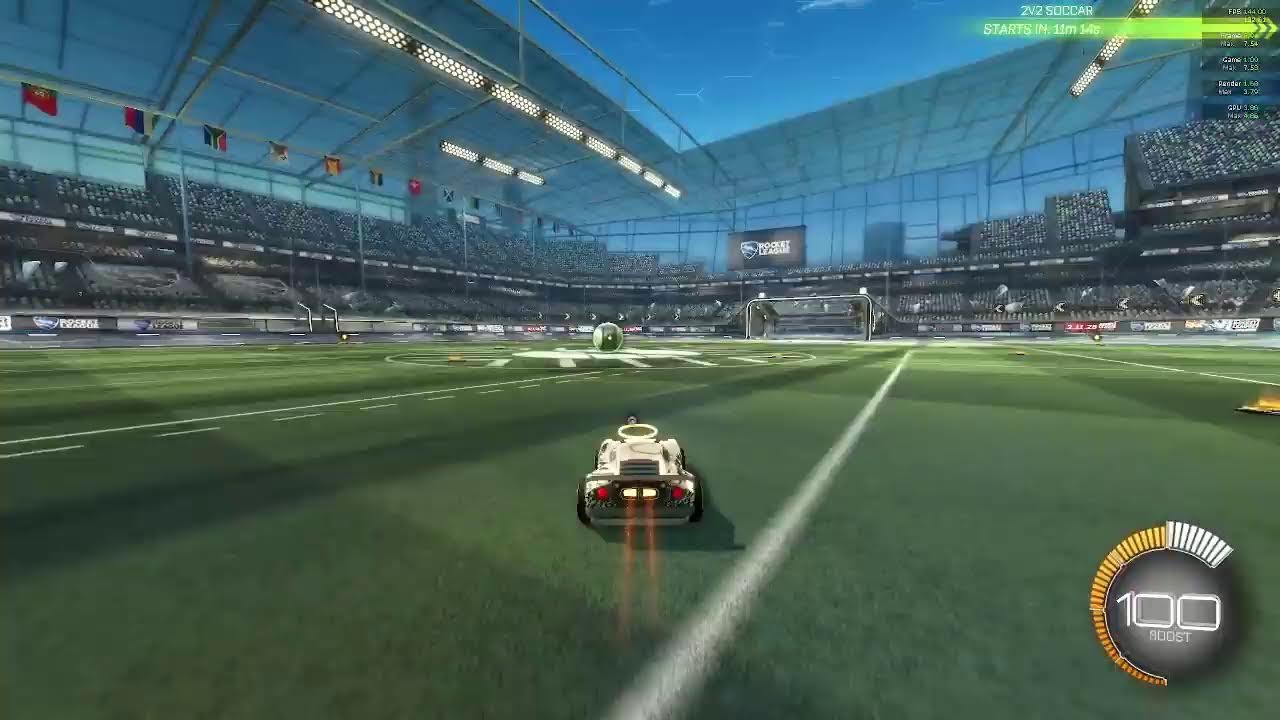 Rocket league with phonk music