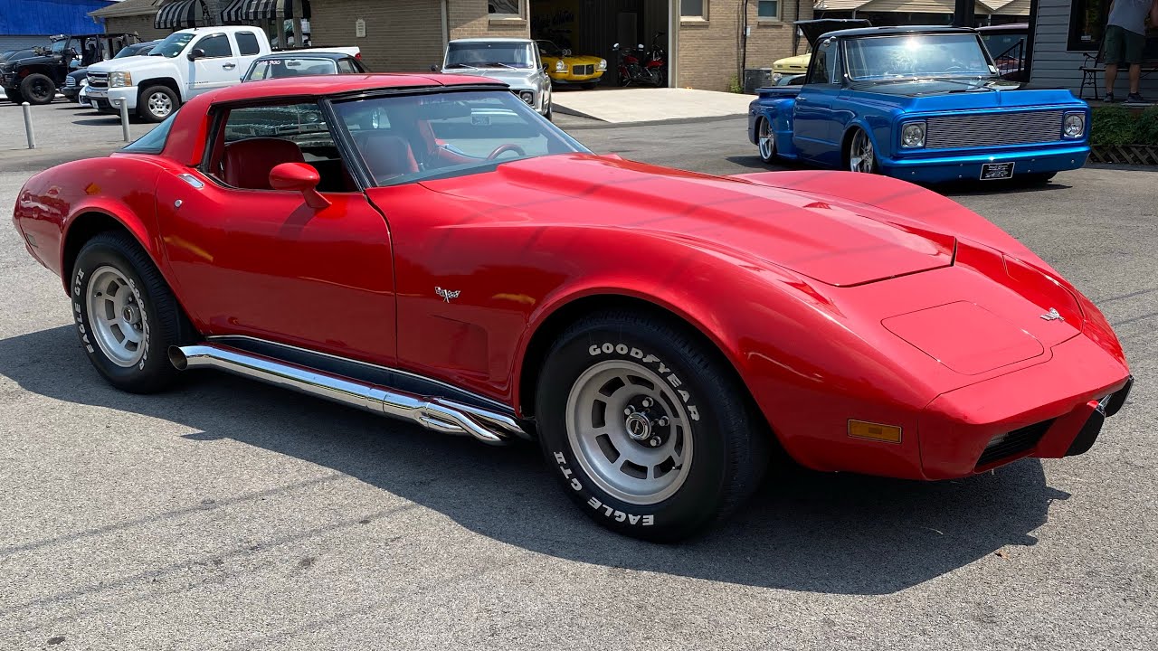 Test Drive 1979 Chevrolet Corvette SOLD $13,900 Maple Motors #1758