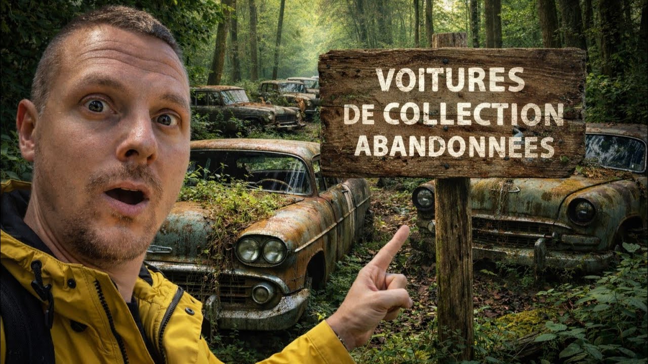 Une collection de voitures abandonnées ! | URBEX