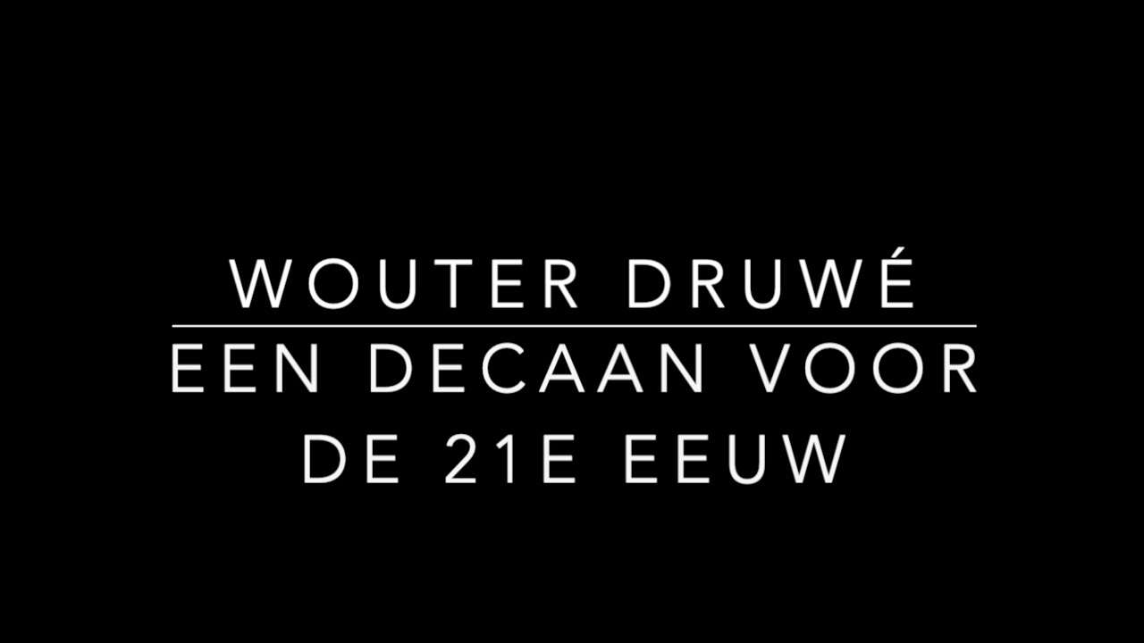 Een Decaan voor de 21e Eeuw - Gala van de Gouden Valkjes 2020