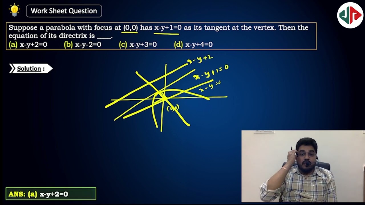 DAY 30_Parabola - Worksheet Problems || JS Academic Solutions