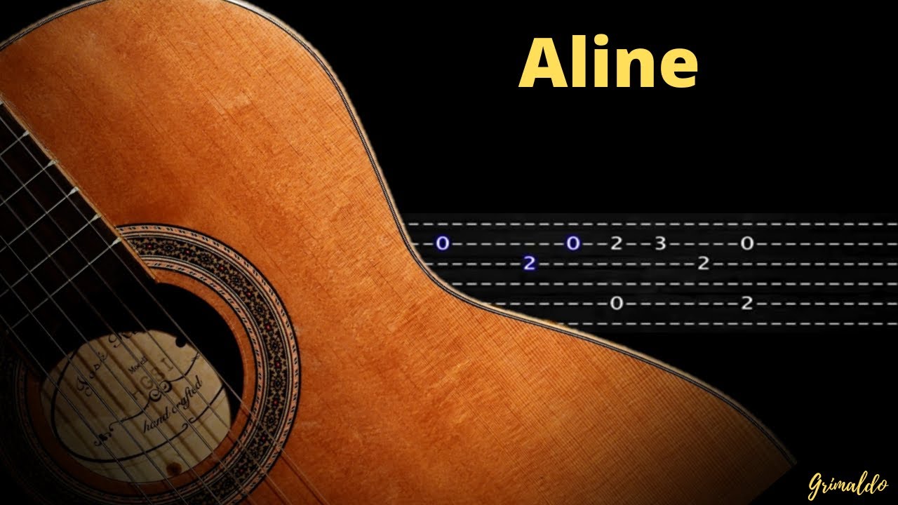 Aline-Christophe.Tutorial guitar Tabs