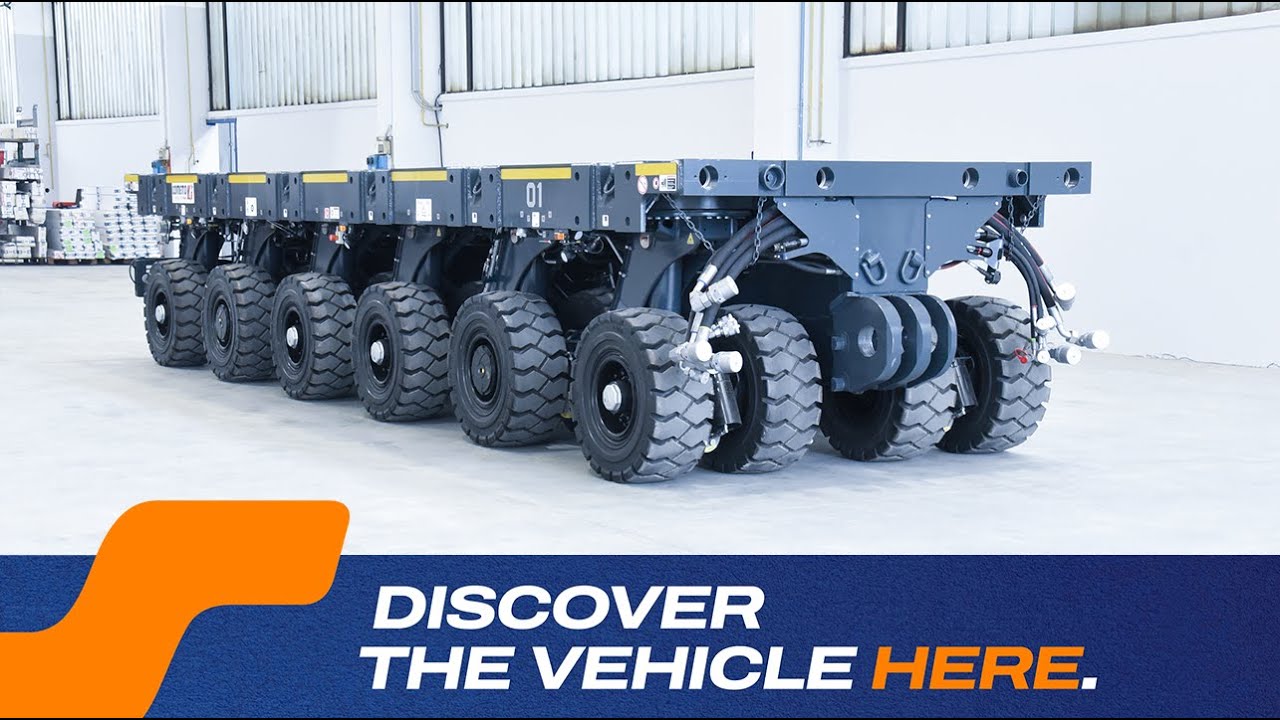 Cometto - SPMT Self-Propelled Modular Transporter - MSPE 6/4/2,43 48t