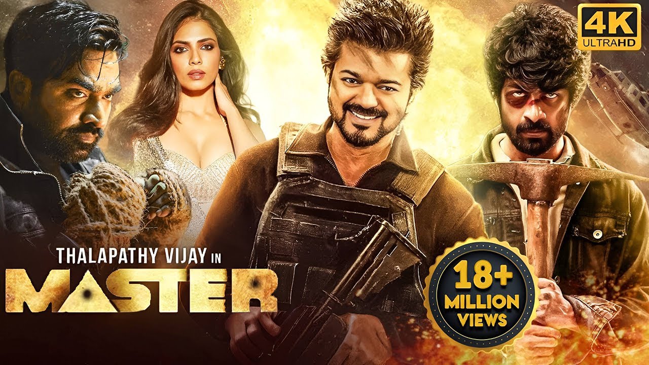 Thalapathy Vijay's Master - Hindi Dubbed South Movie | Vijay Sethupathi, Malvika Mohanan, Arjun Das