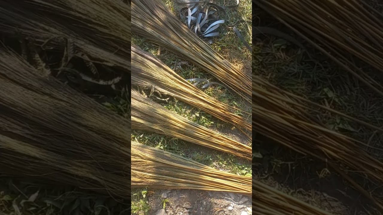 Brooms making process 