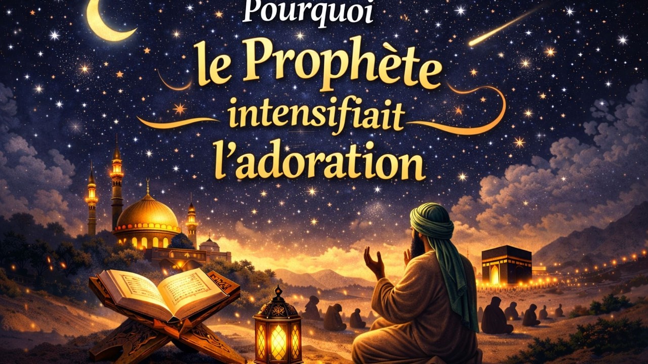 Pourquoi le Prophète intensifiait l’adoration