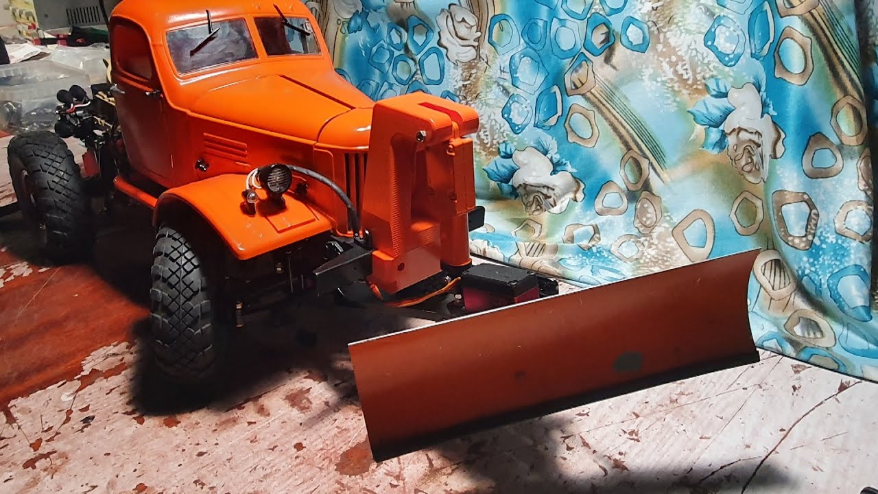 Kingkong RC 1/12. Q157 Доработка отвала.