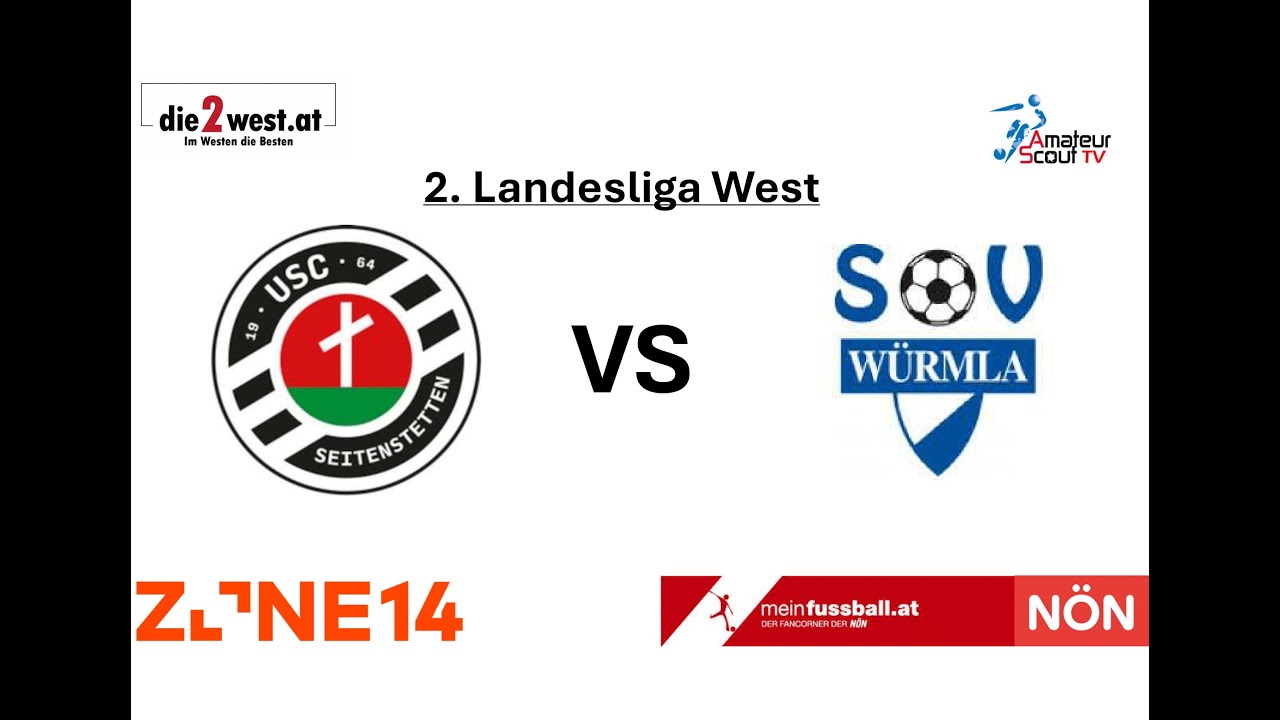 USC Seitenstetten - SV W&uuml;rmla, 2. Landesliga West - 15. Runde