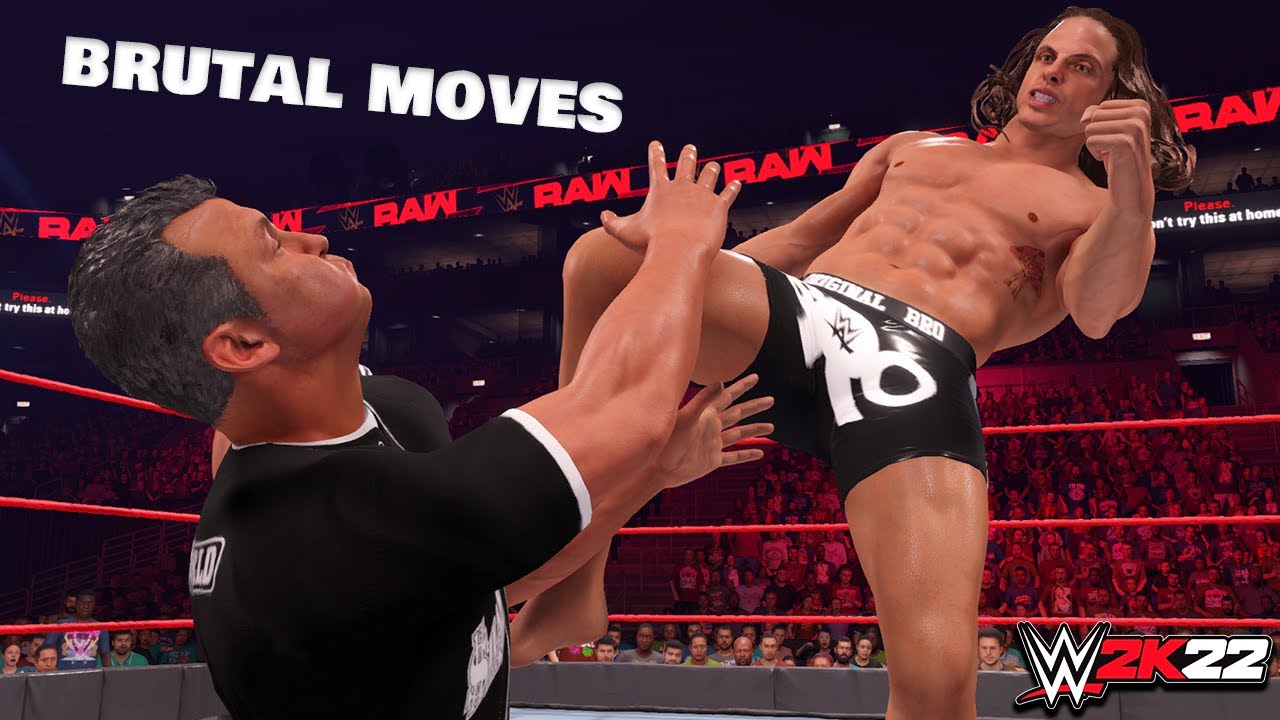 WWE 2K22 - 30 Most Brutal Moves in the game