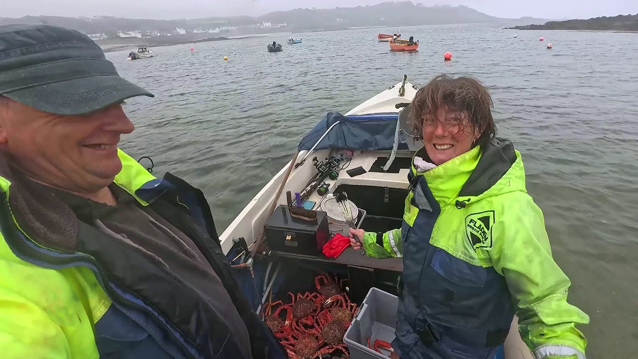 Rough weather Is coming Time To Check The Crab Pots & Bring The Boat In