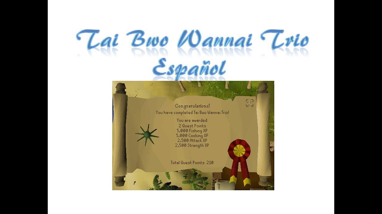 Tai Bwo Wannai Trio OSRS Español