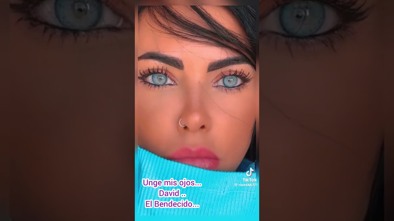 Unge mis ojos con colirio ..