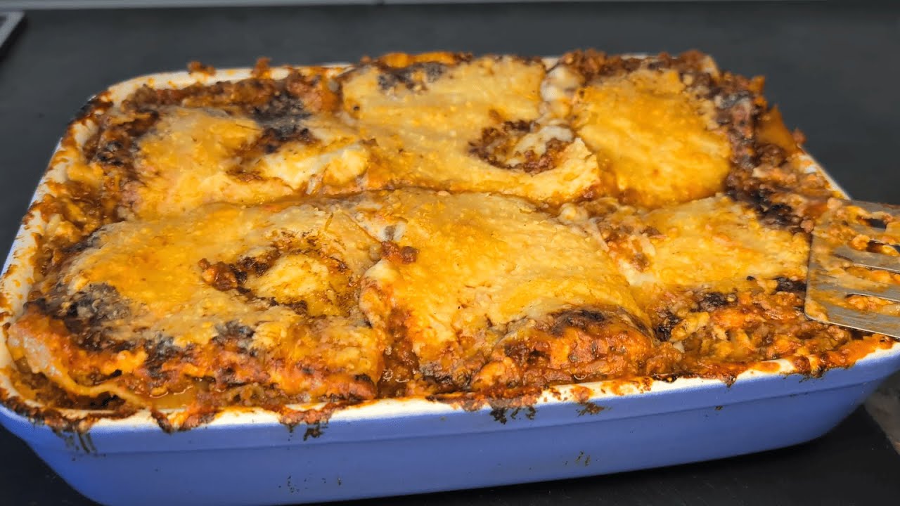 Italienische Lasagne geht blitzschnell - dieses Rezept schmeckt wie beim Italiener!