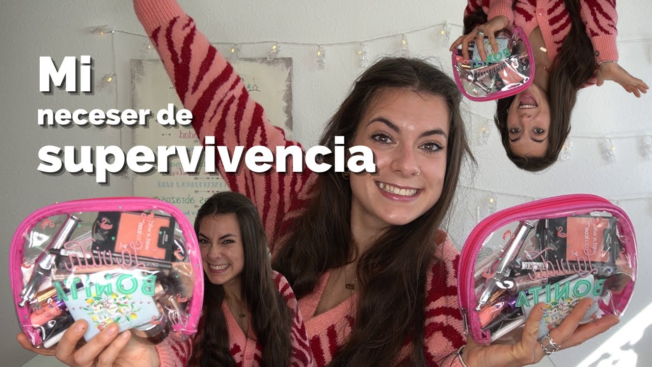 Que hay en mi bolso? MI NECESER BÁSICO de maquillaje | @unteconlety