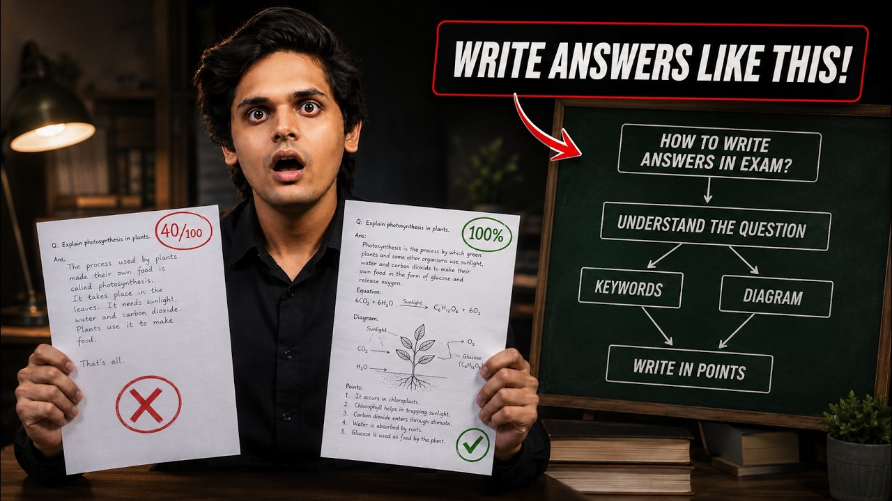 How to Write the Best Exam Answers 🔥 | Topper's Answer Writing Hack | Prashant Kirad