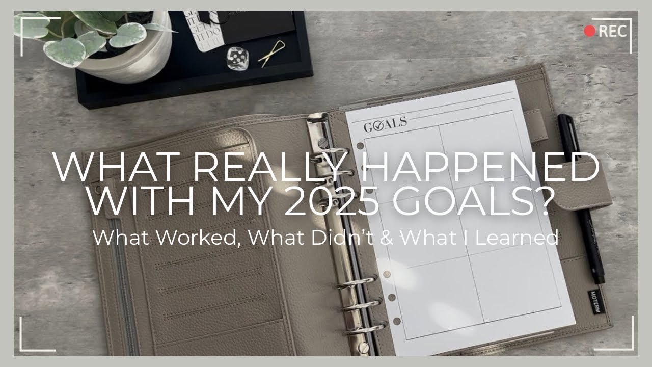 Что на самом деле произошло с моими целями на 2025 год? Успехи, неудачи и жизненные уроки.