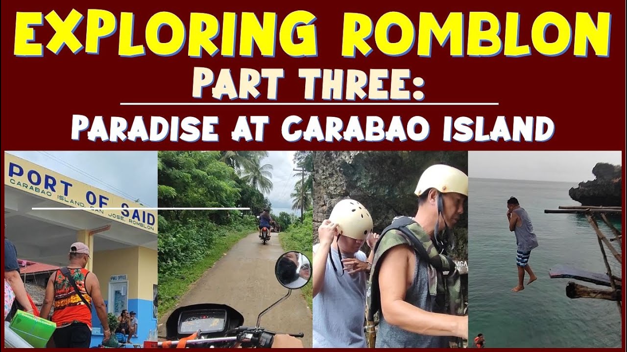 Exploring Romblon 🇵🇭 | Part 3 of 4 | Paradise at Carabao Island