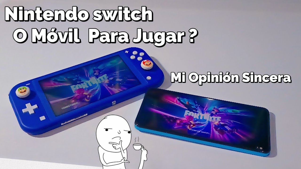 Nintendo switch Lite o Móvil Para Jugar En 2024 Cuál Va Mejor ? Mi Experiencia y Opinión
