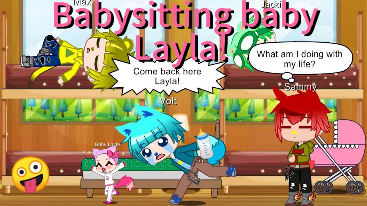 Babysitting Lucy's baby... again(Recreate)(Miniforce Gacha video)