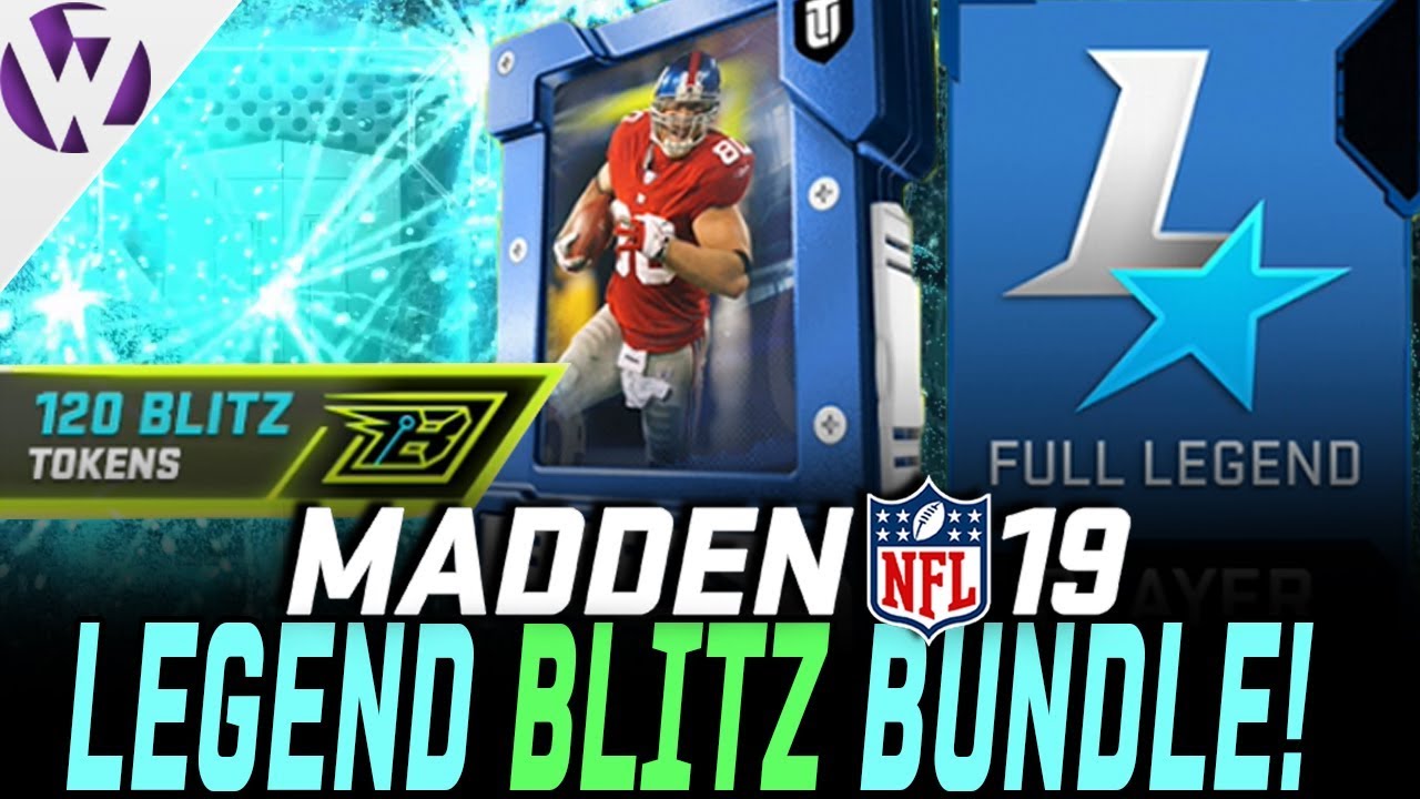 LEGEND BLITZ BUNDLE! FULL LEGEND TOPPER! - Madden 19 Pack Opening