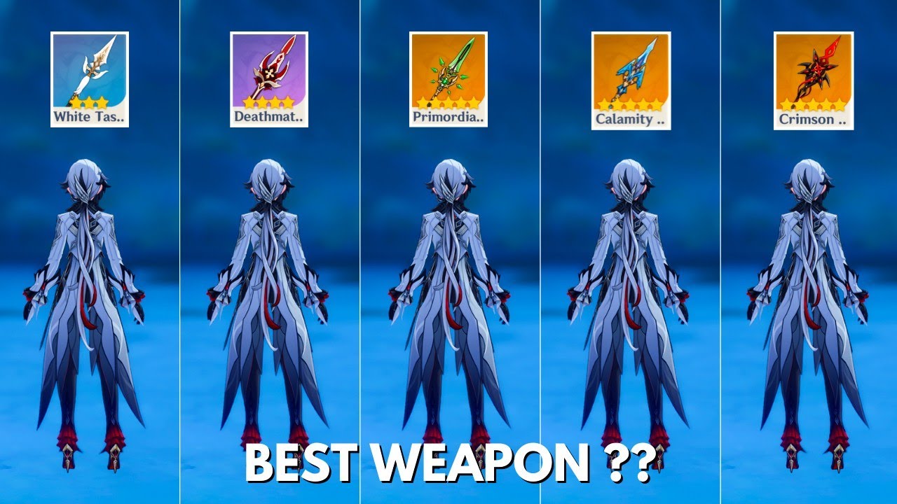 Best Weapon For Arlecchino? Weapon Comparison [Genshin Impact]