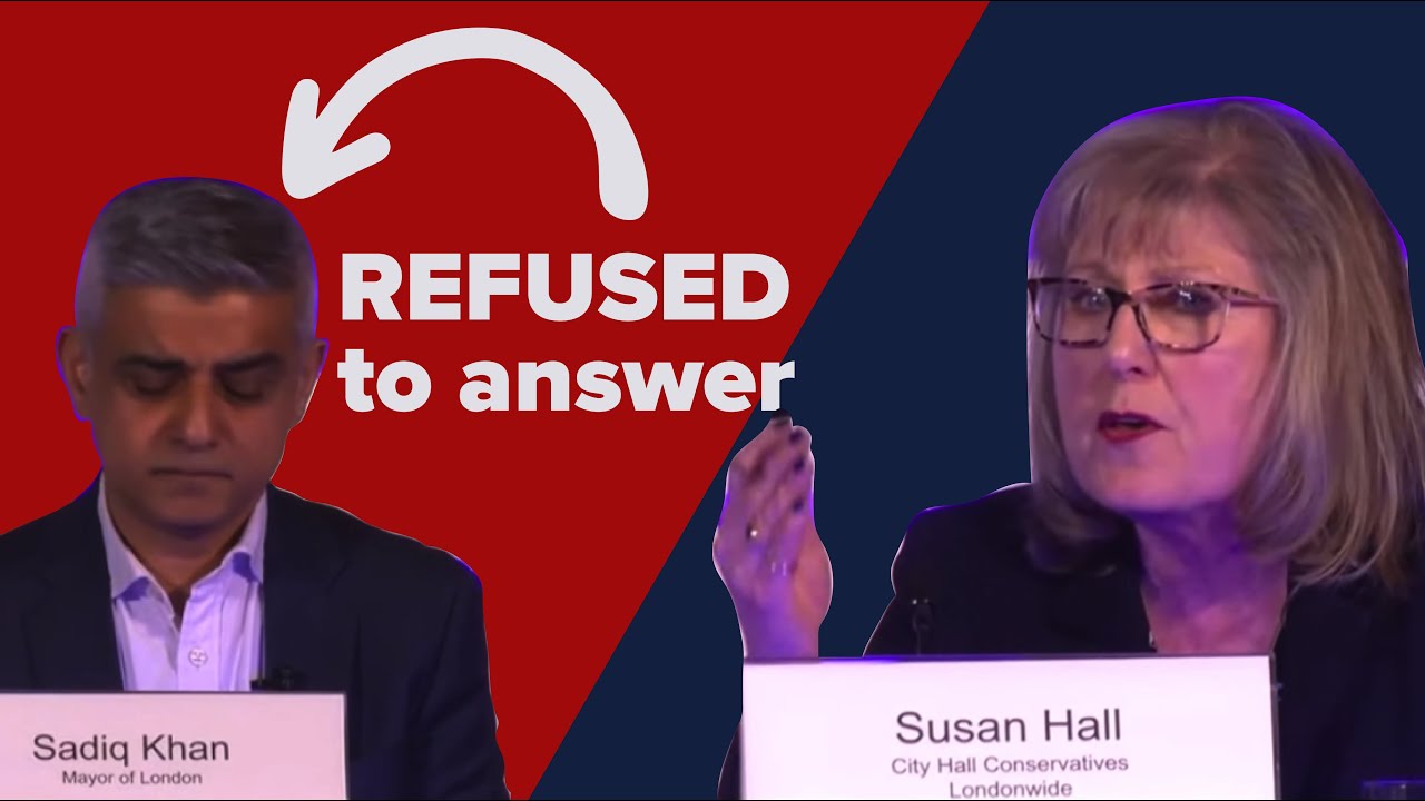Sadiq Khan REFUSES to answer ULEZ challenge from Susan Hall