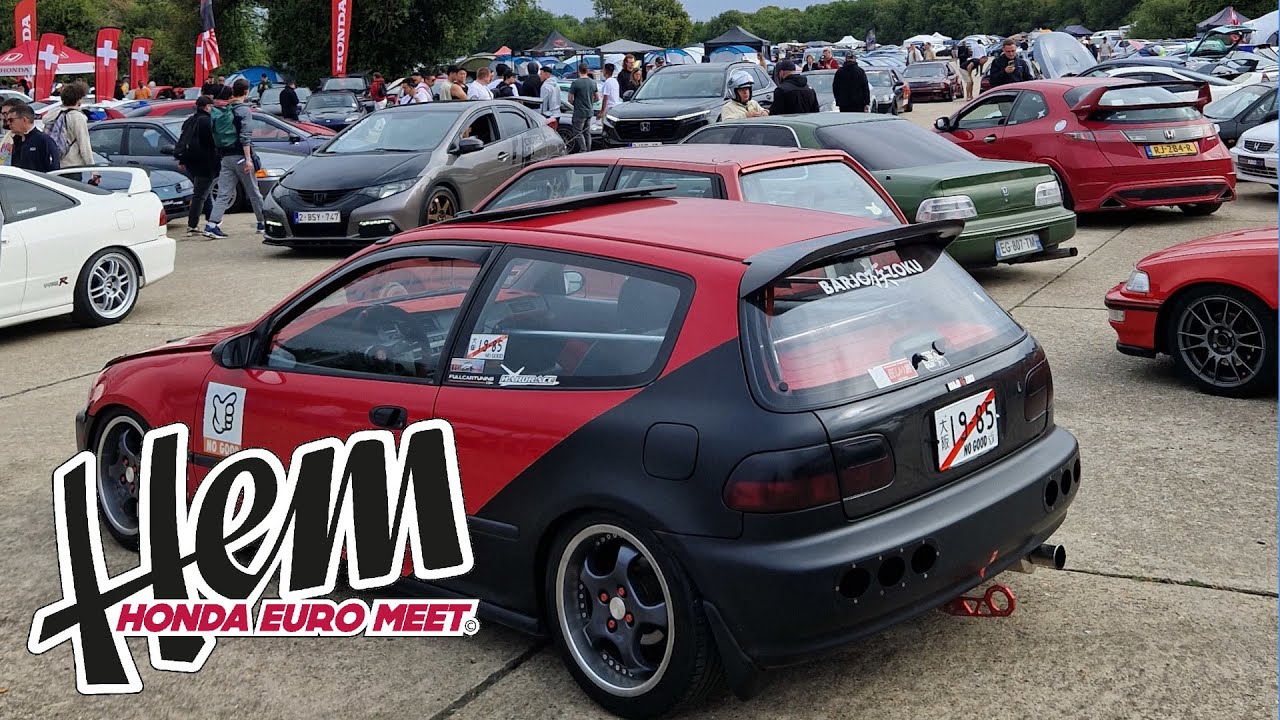UN RASSEMBLEMENT DE 2000 HONDA EN FRANCE ? Honda Euro Meet 2025 !