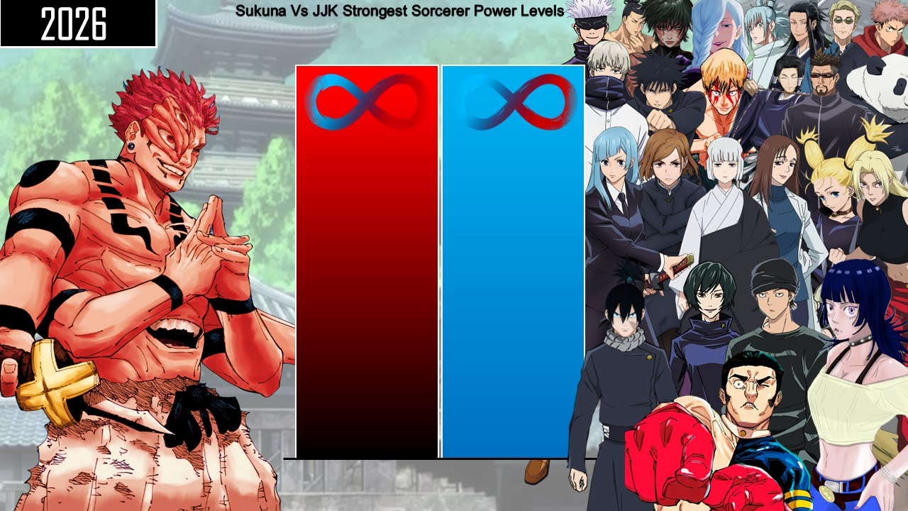 Who Will Win Sukuna Or Strongest Sorcerer? Sukuna Vs Strongest Sorcerer Power Levels