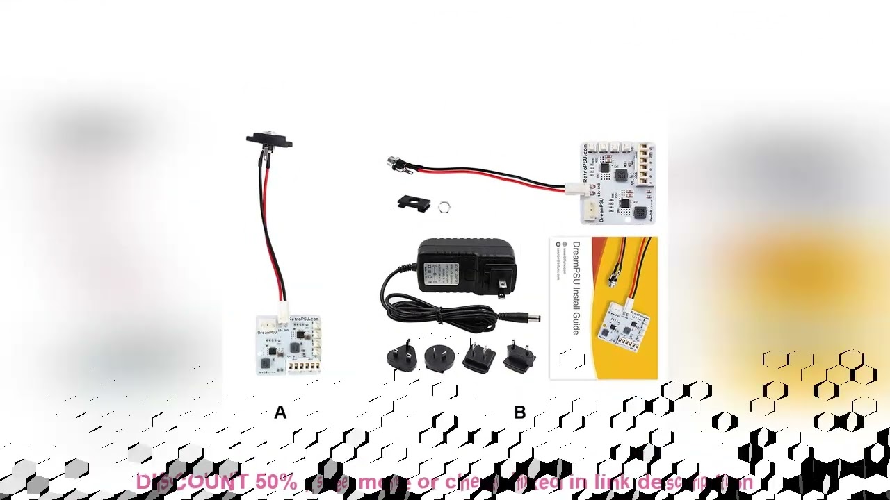 Rev2.0 Dream PSU 12V Power Supply Board Or/Power P