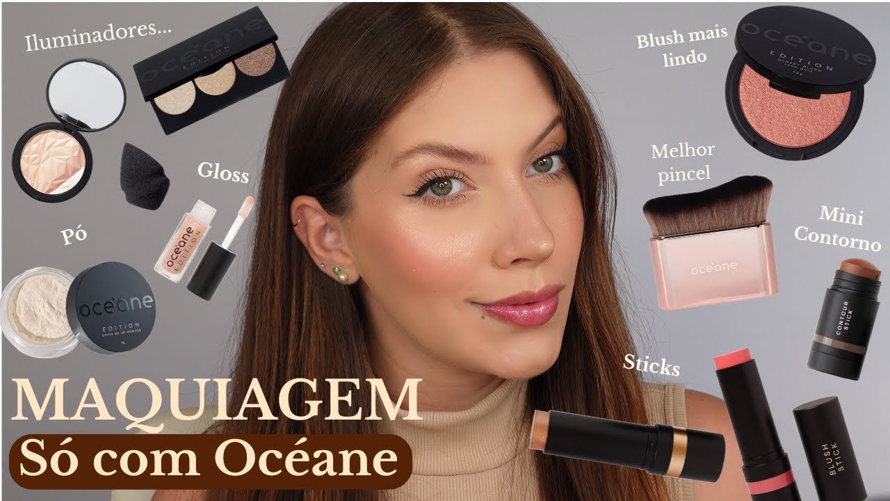 UMA MARCA UMA MAKE: OCÉANE EDITION 🖤
