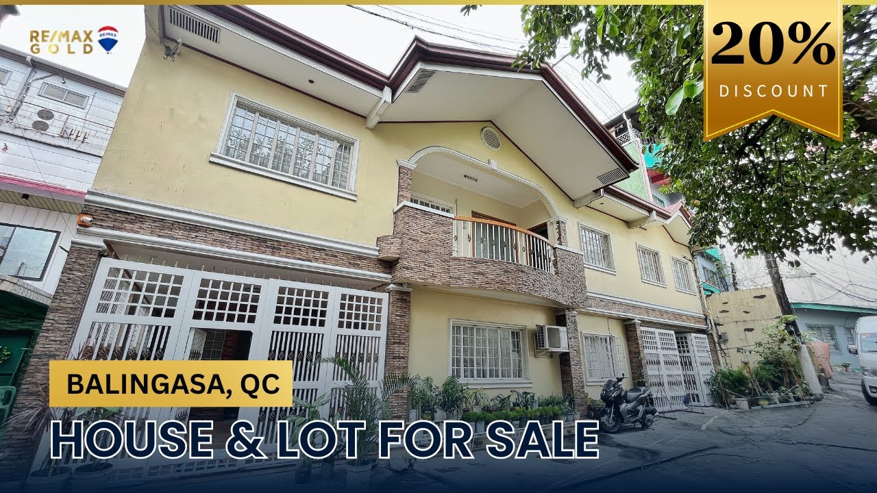11% DISCOUNT! BALINGASA QC | House for Sale with Rental Apartment
