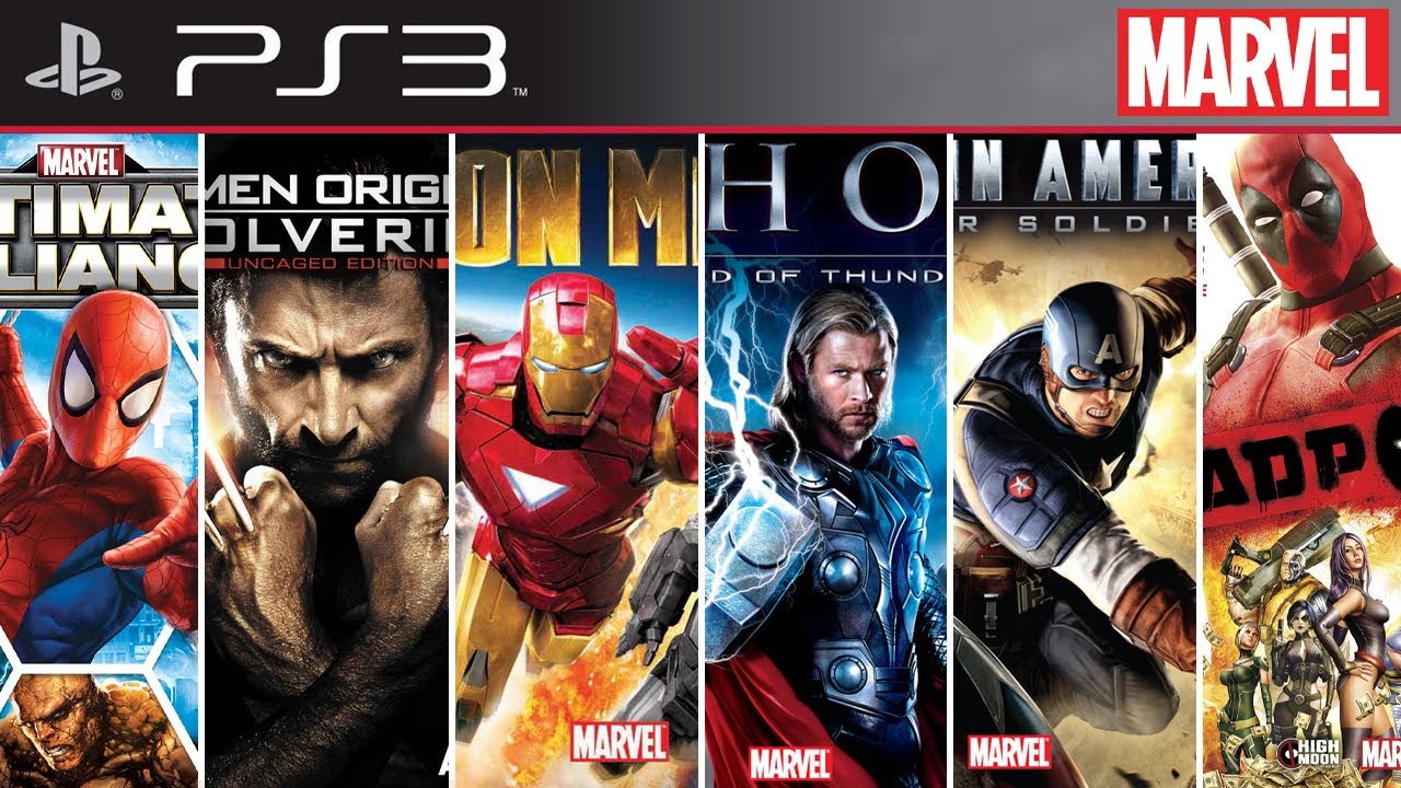 Marvel Superheroes Games for PS3