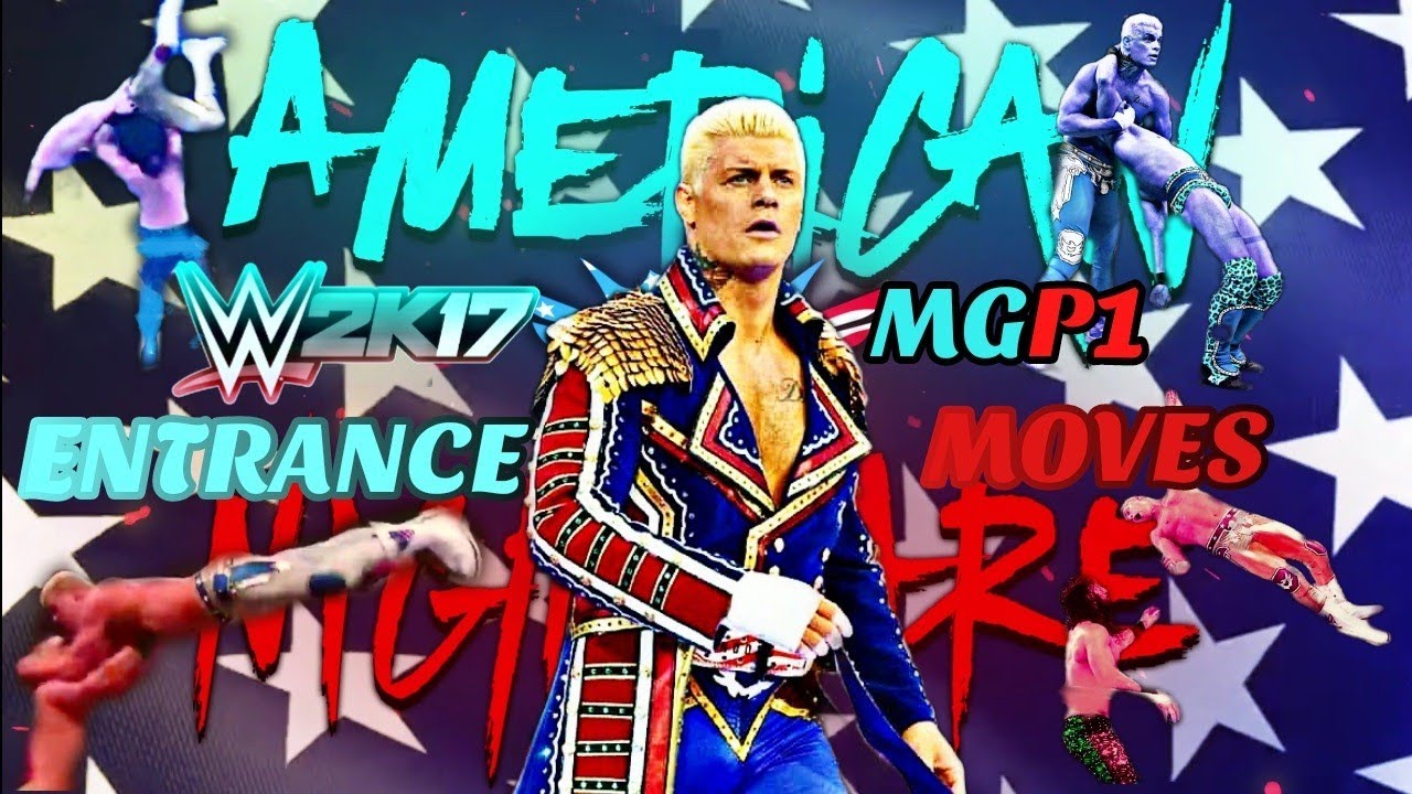 WWE 2K17 Cody Rhodes Entrance & Moveset 2022 (PS3/Xbox 360)