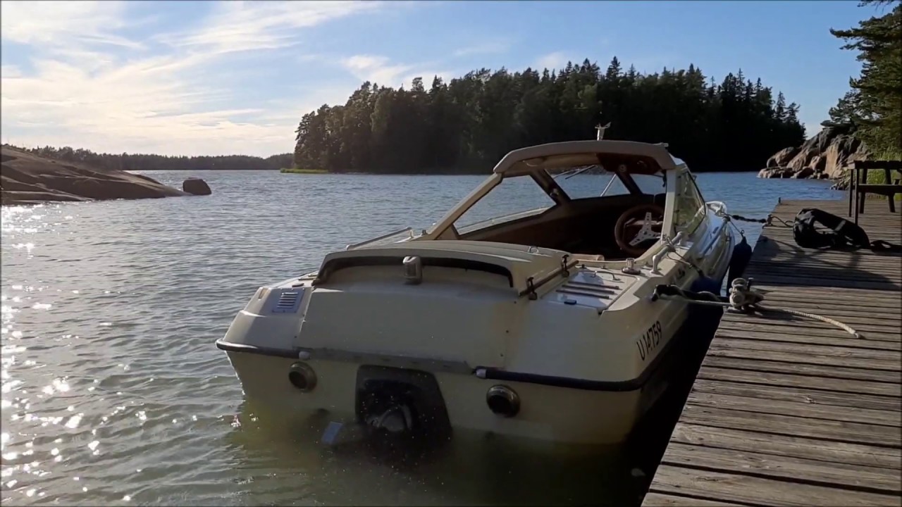 Story of my 4.3l V6 engine swap in a small Nautico boat