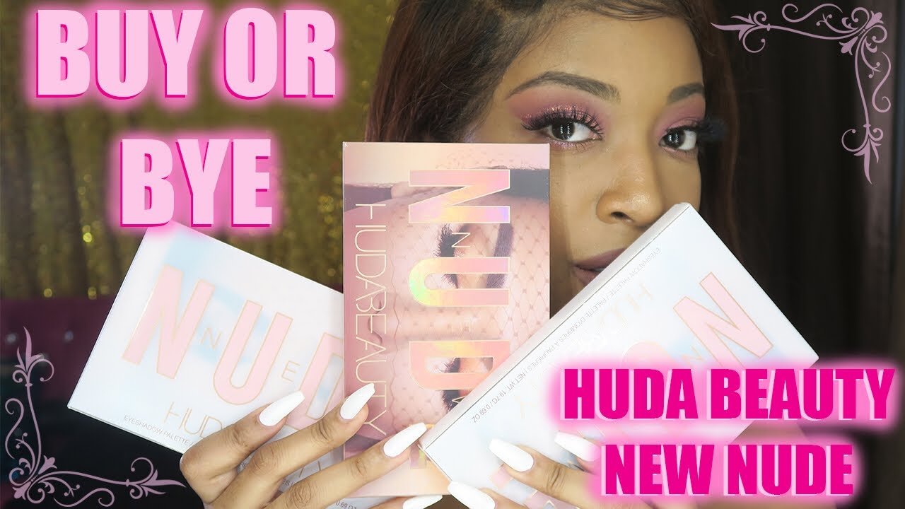 BUY OR BYE?: HUDA BEAUTY NEW NUDE PALETTE REVIEW + GIVEAWAY