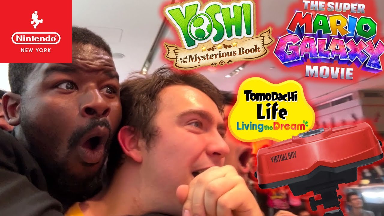 LIVE CROWD REACTION to Nintendo Direct at NINTENDO NY 9/12/25