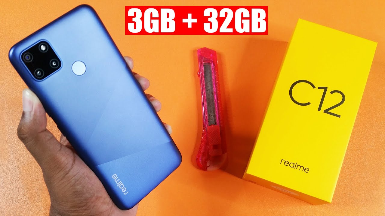 Realme C12 Unboxing & Review | 3GB+32GB | Price In Pakistan