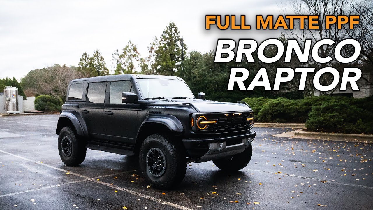 Stealth Mode Bronco Raptor