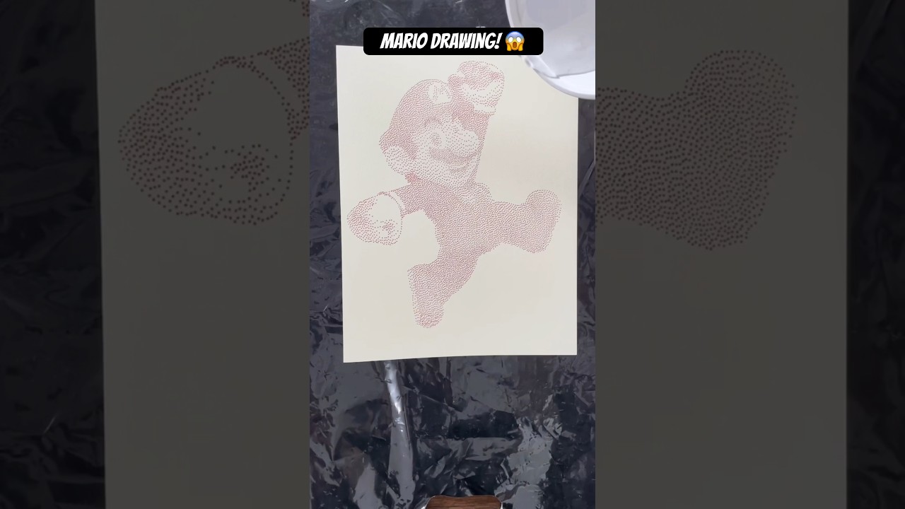 Mario Drawing! #mariobros #mariobrosmovie #nintendofanart #nintendoart #nintendo #mariobrosdrawing