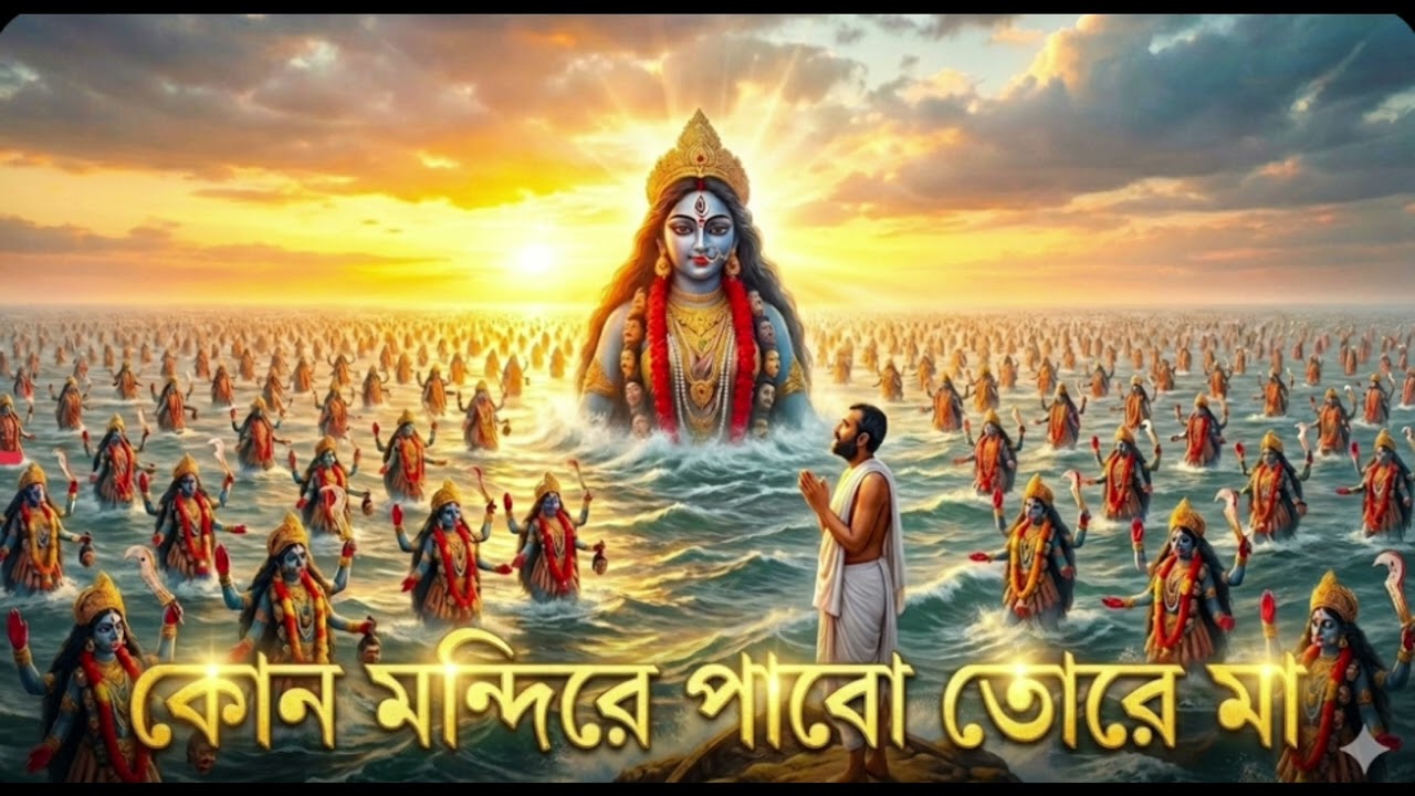 “Kon Mandire Pabo Tore | Bengali Devotional Song | Maa Kali Bhajan”। Lyrics : Jhutan Shil 
