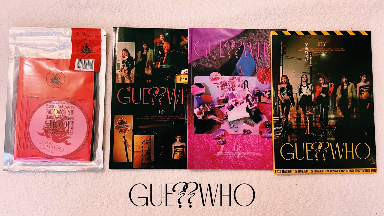 ITZY Guess Who | Unboxing 4th Mini Album & Limited Edition | Español
