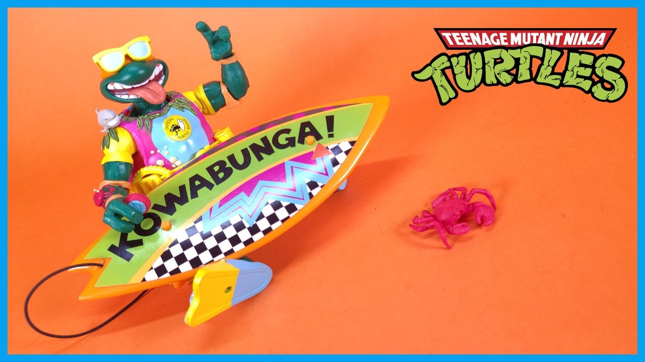 Super7 Ultimates! Teenage Mutant Ninja Turtles Wave 6 SEWER SURFER MIKE Action Figure Review