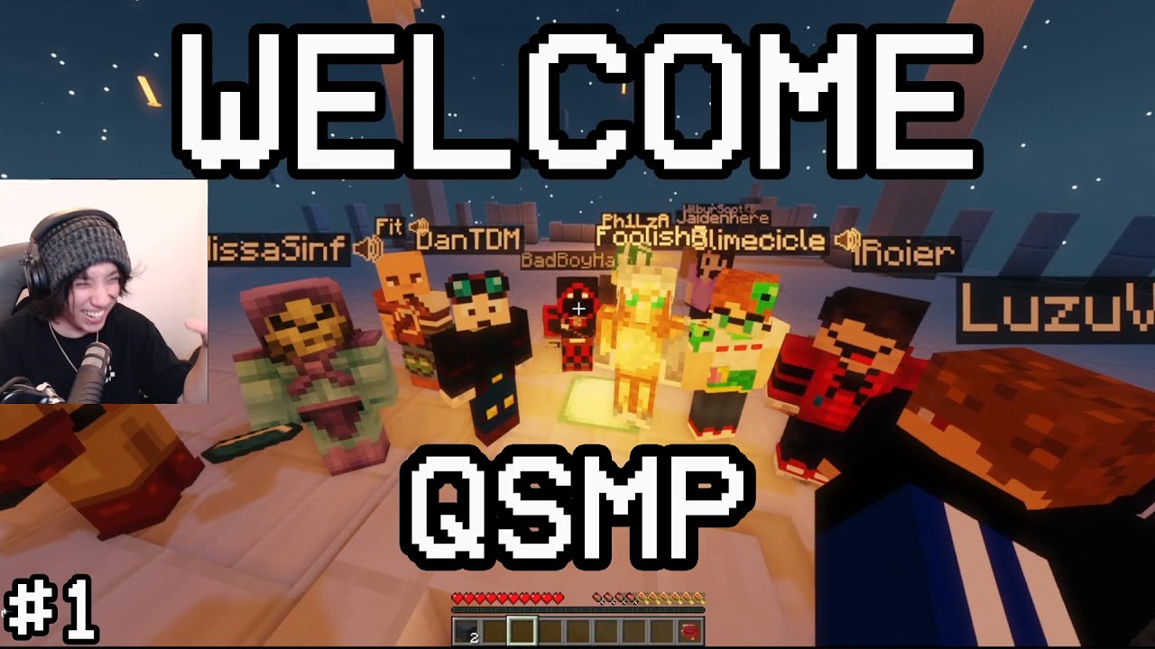 QSMP Introductions funny edited clips