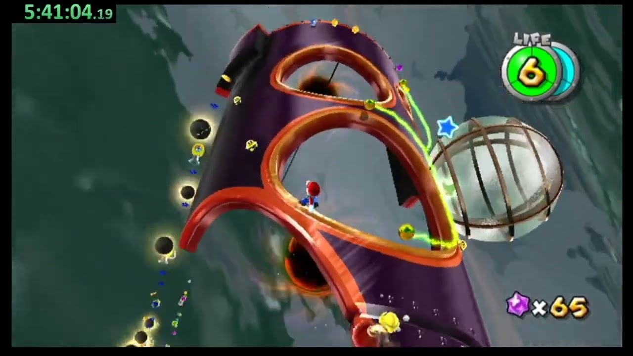 Super Mario Galaxy 2 - 120 Star Race vs. Team BAW Part 3 [Wii U]