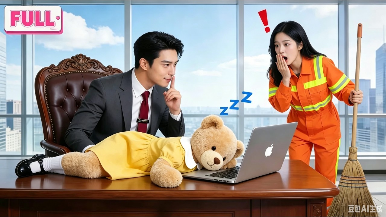 Putri Cleaning Service Tidur di Meja CEO—Tak Tahu Dia Temukan Anak Kandung!Bawa Pulang Manja!